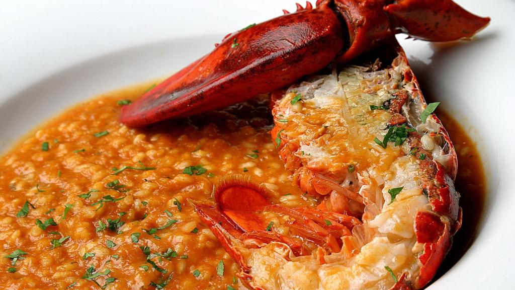 Arroz con bogavante