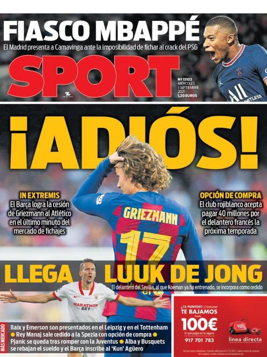 Portada SPORT