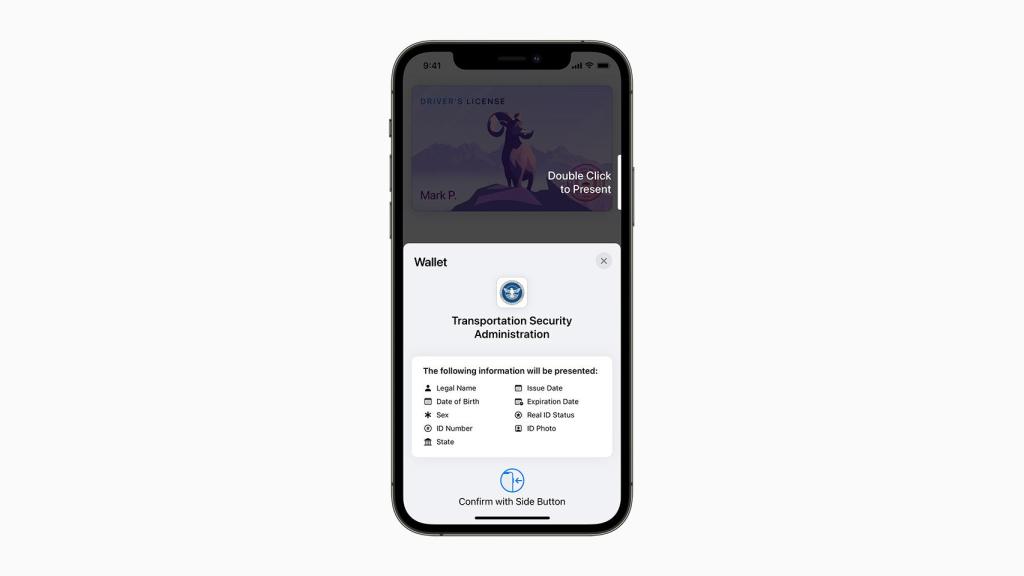 Enlazar documento de identidad en iPhone