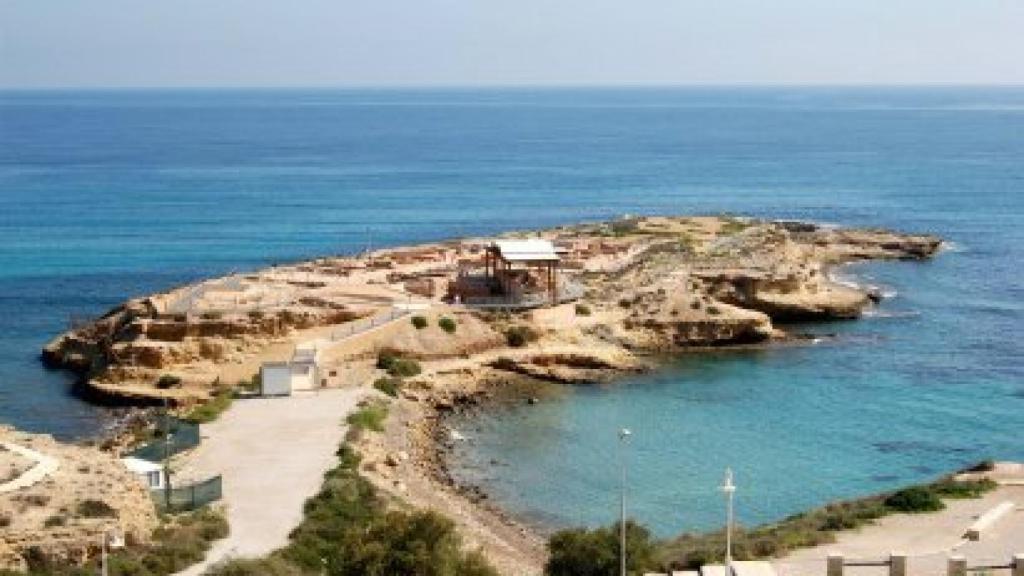 La Illeta dels Banyets en Campello, Alicante.