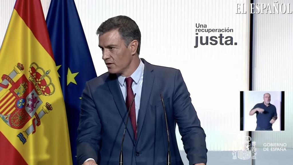 El presidente del Gobierno se ha mostrado más moreno que nunca en su última comparecencia.