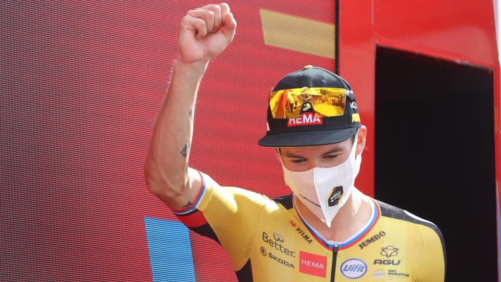 Primoz Roglic, en La Vuelta
