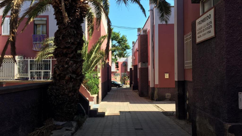 Lugar en el que vive la madre de Juan Francisco, donde ha pasado los últimos días antes de ser detenido otra vez.