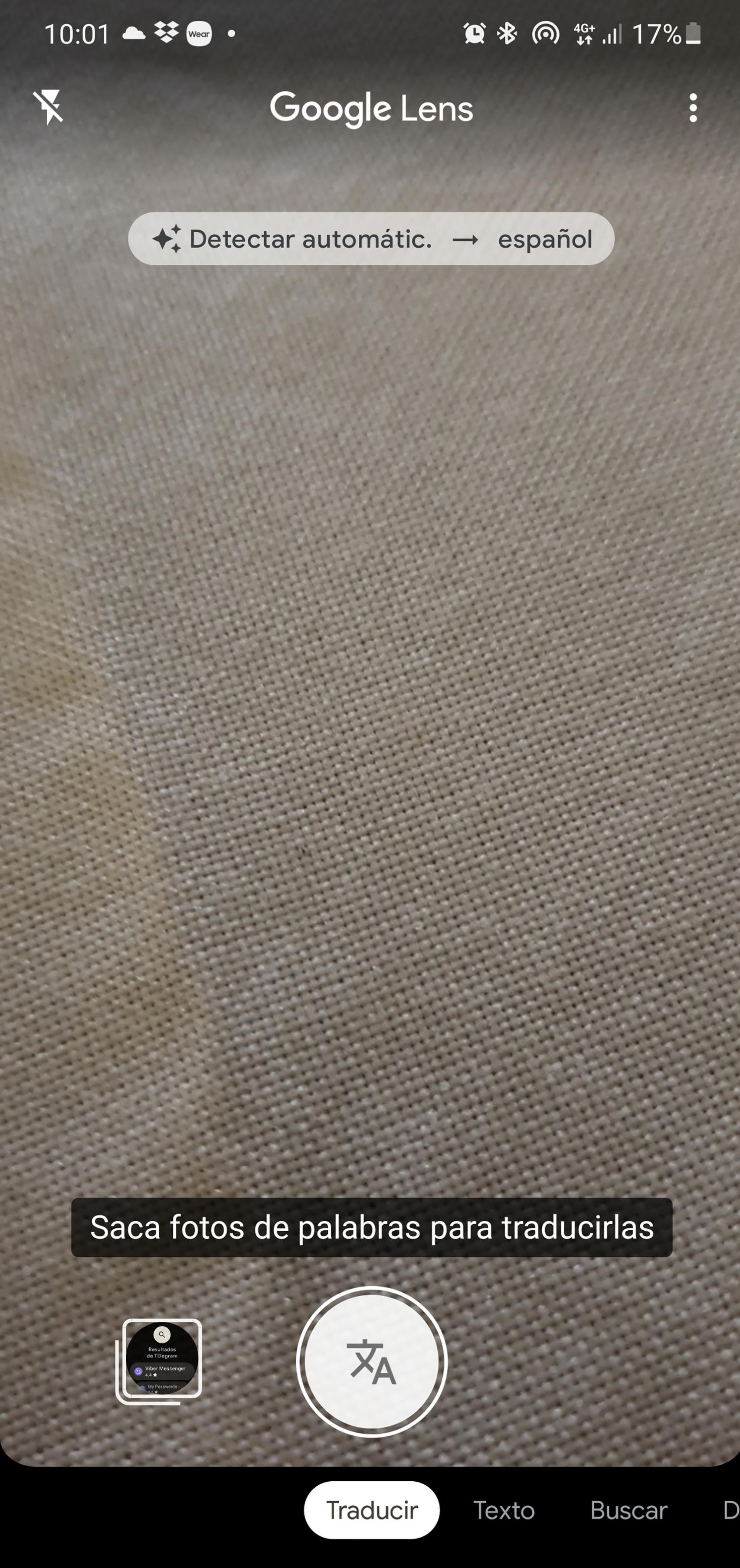 Google Lens en Android 11