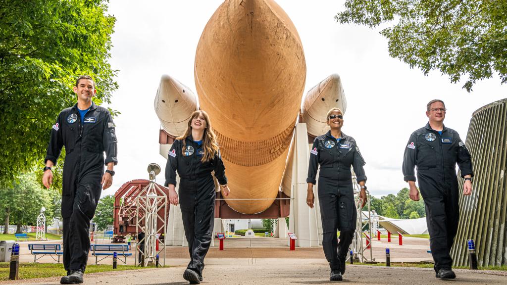 Astronautas de la misión Inspiration4