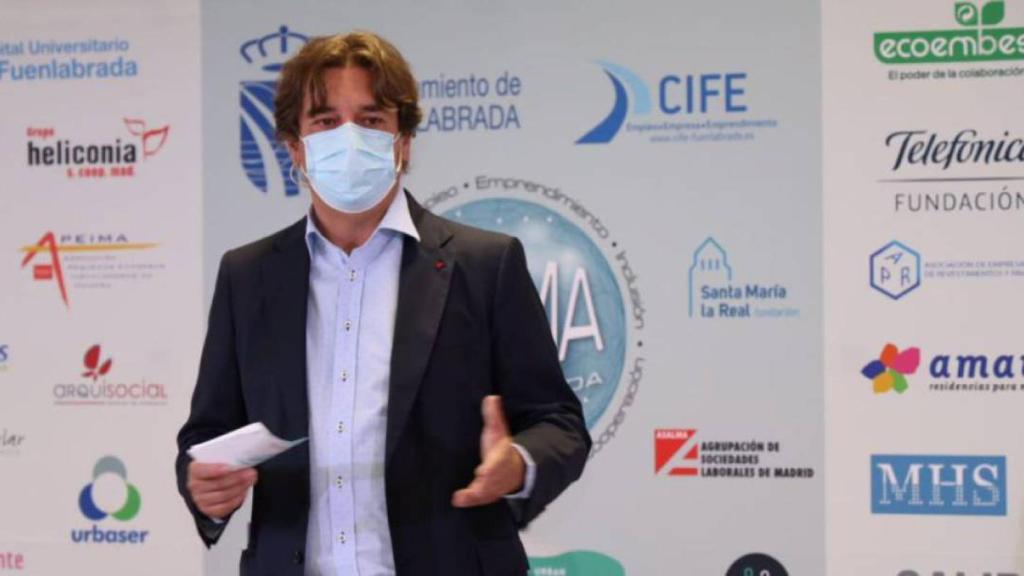 El alcalde de Fuenlanbrada, Javier Ayala.