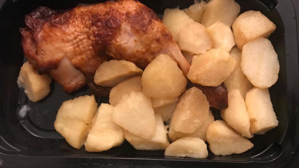 El pollo asado al limón del Dia.