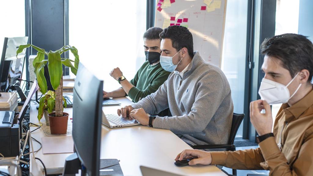 Emprendedores durante una pasada edición del programa de aceleración impulsado por el Ayuntamiento de Madrid.