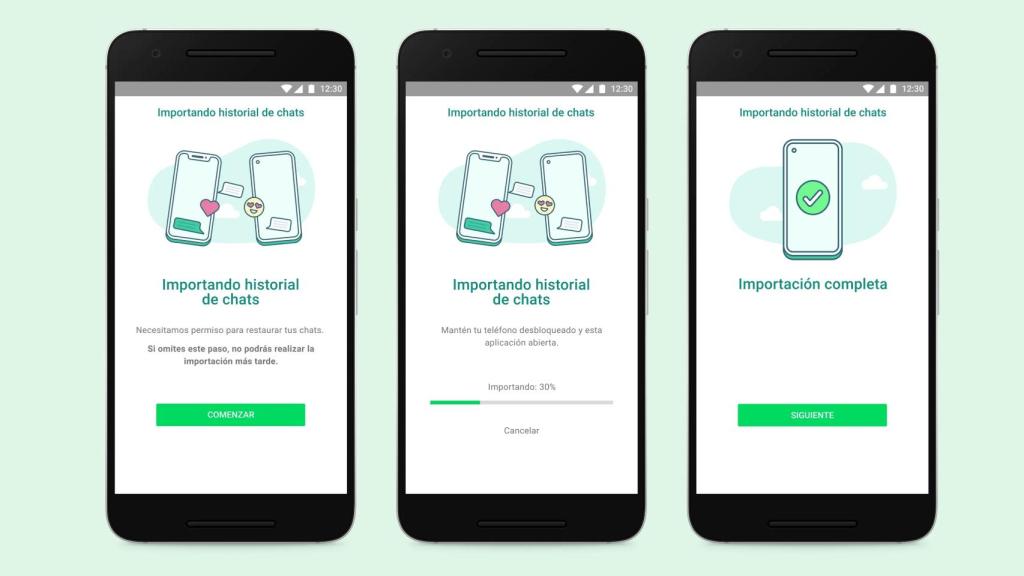 WhatsApp ya deja transferir los chats de iPhone a Android