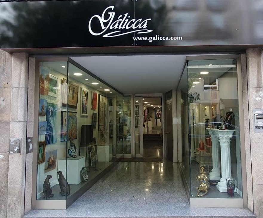 Detalles del exterior de Gálicca Internacional (Cedida).