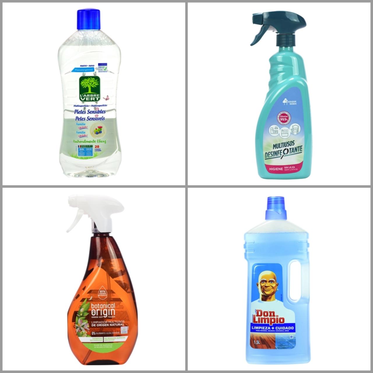 Limpiahogares del supermercado