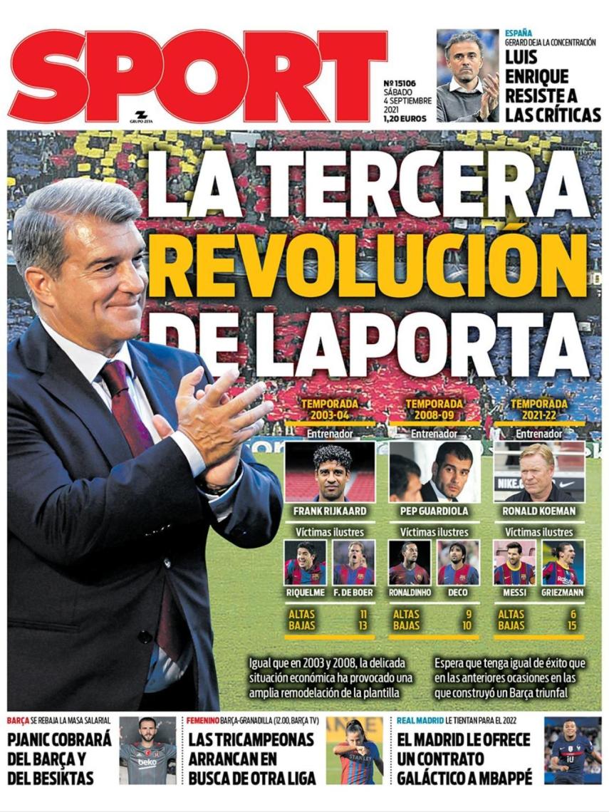 Portada SPORT