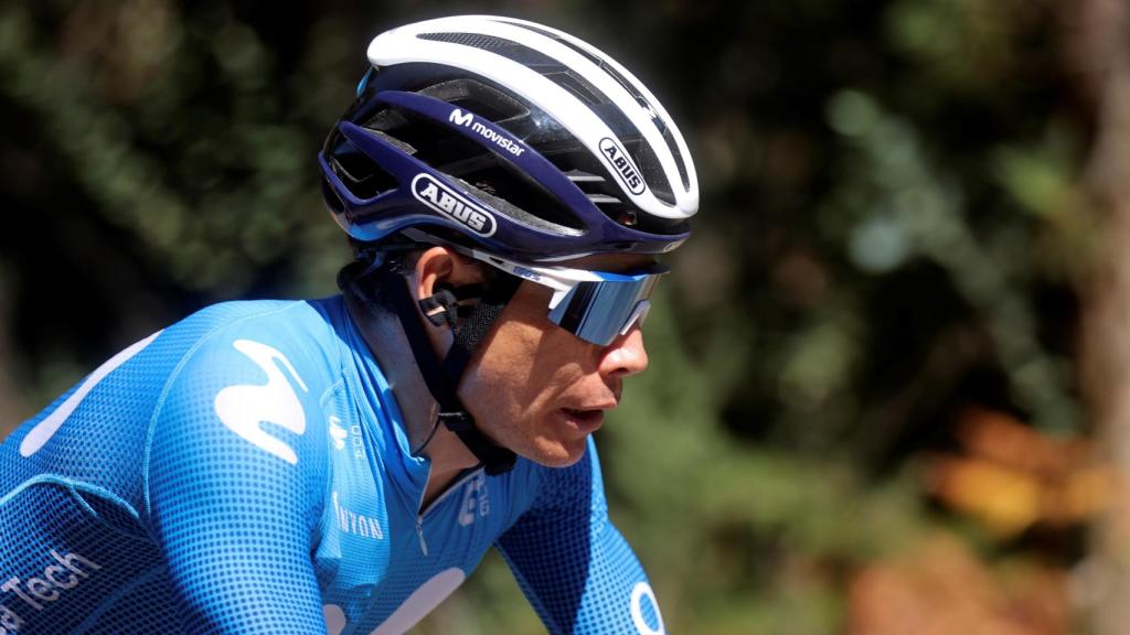 'Superman' López en la 20ª etapa de La Vuelta 2021