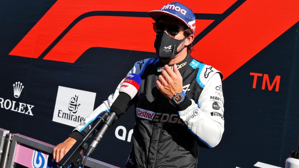 Fernando Alonso en el circuito de Zandvoort