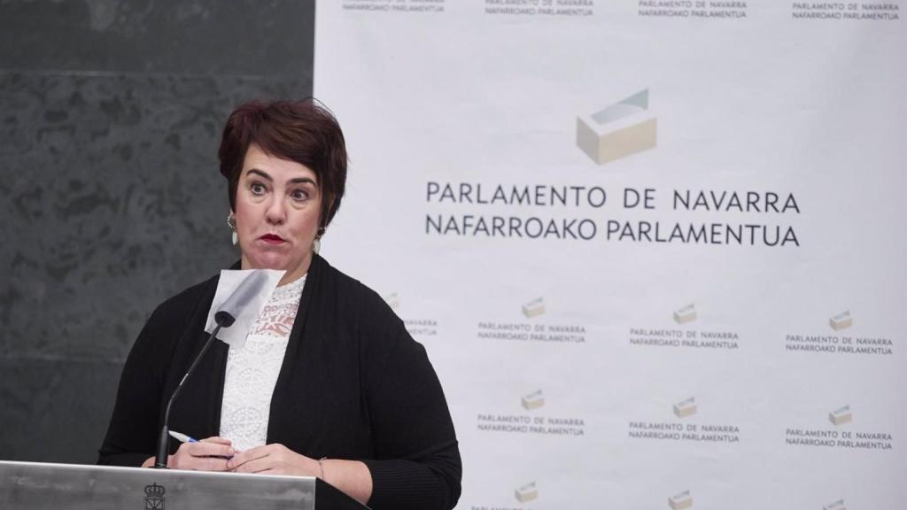 La parlamentaria de Podemos Navarra Ainhoa Aznarez.