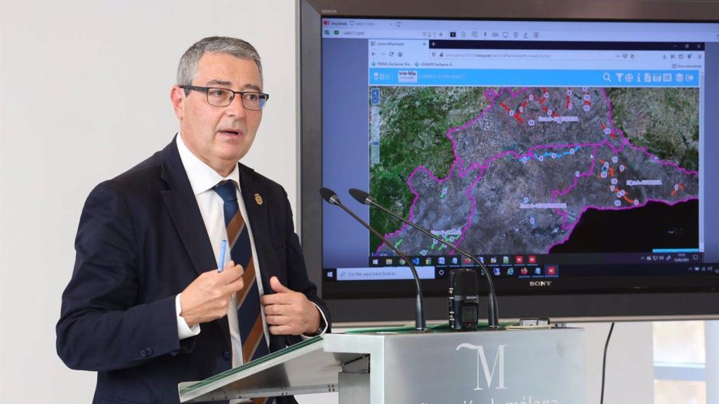 Francisco Salado, presidente de la Diputación de Málaga.