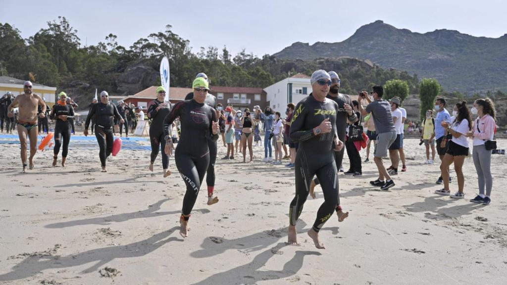 Gran ambiente en la sexta edición de la Travesía Costa Ézaro
