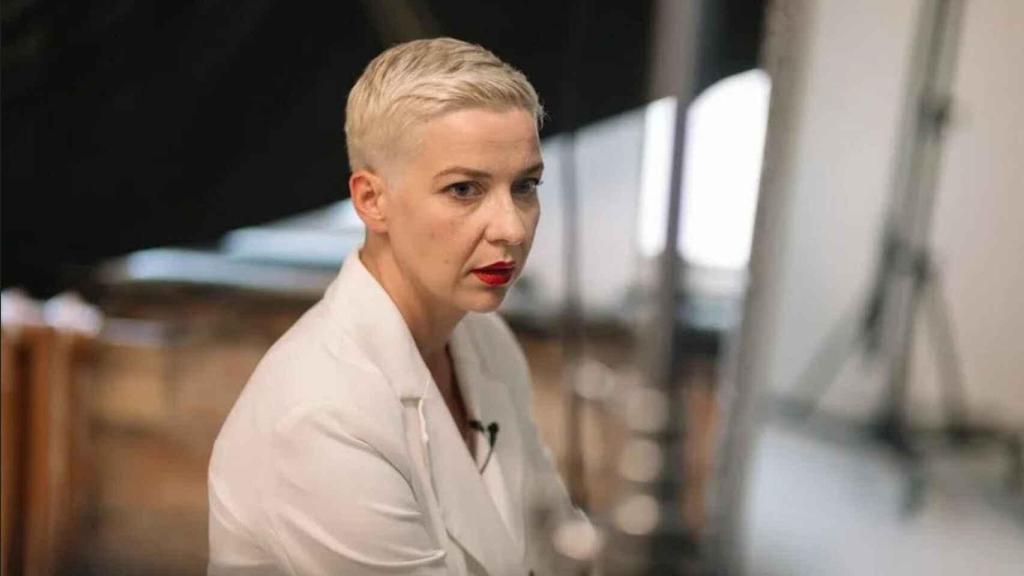 La líder opositora bielorrusa María Kolésnikova. Efe