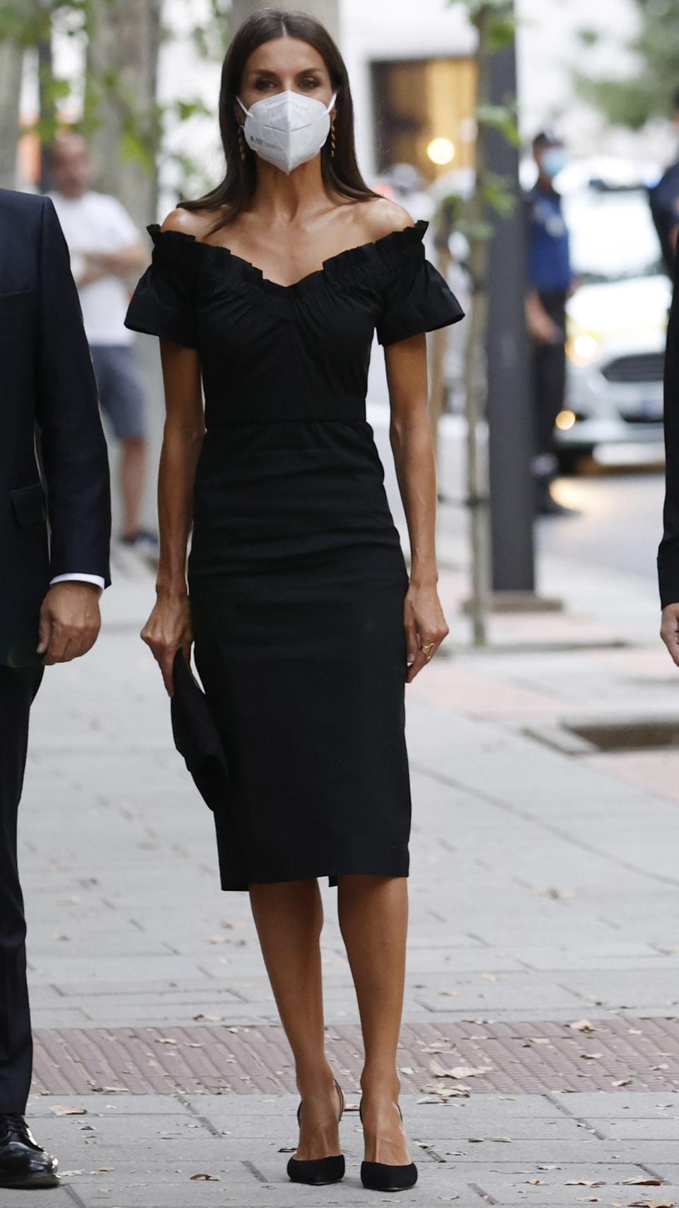 El 'outfit' que ha escogido la Reina para retomar su agenda tras las vacaciones.