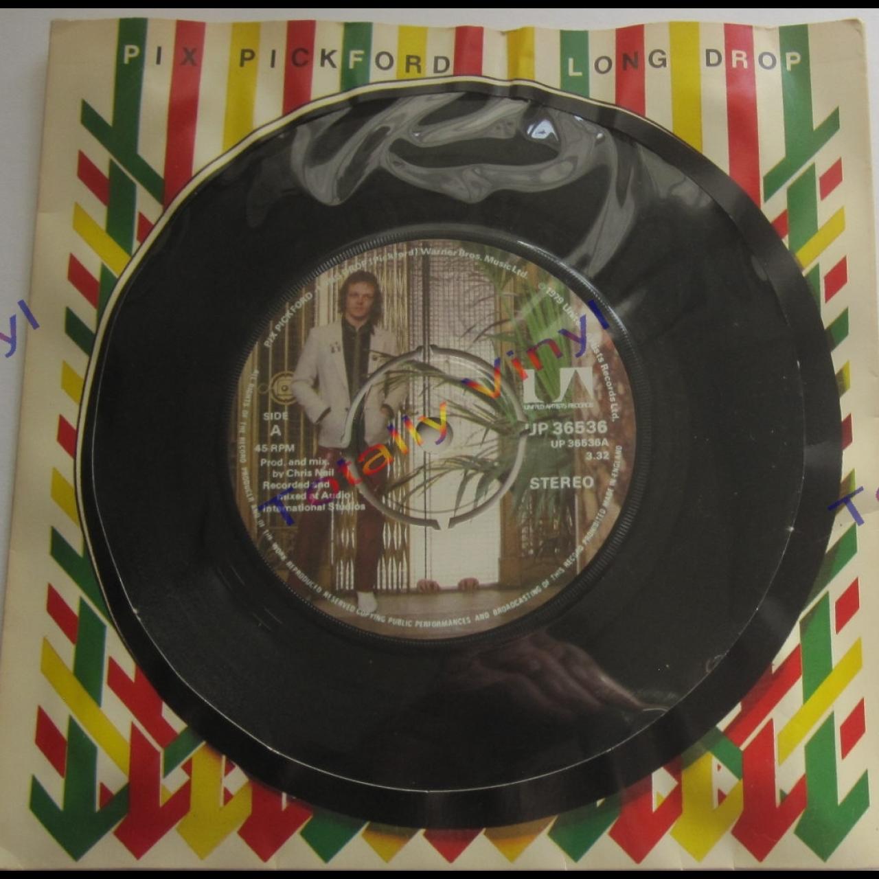 Uno de los vinilos de Pix.