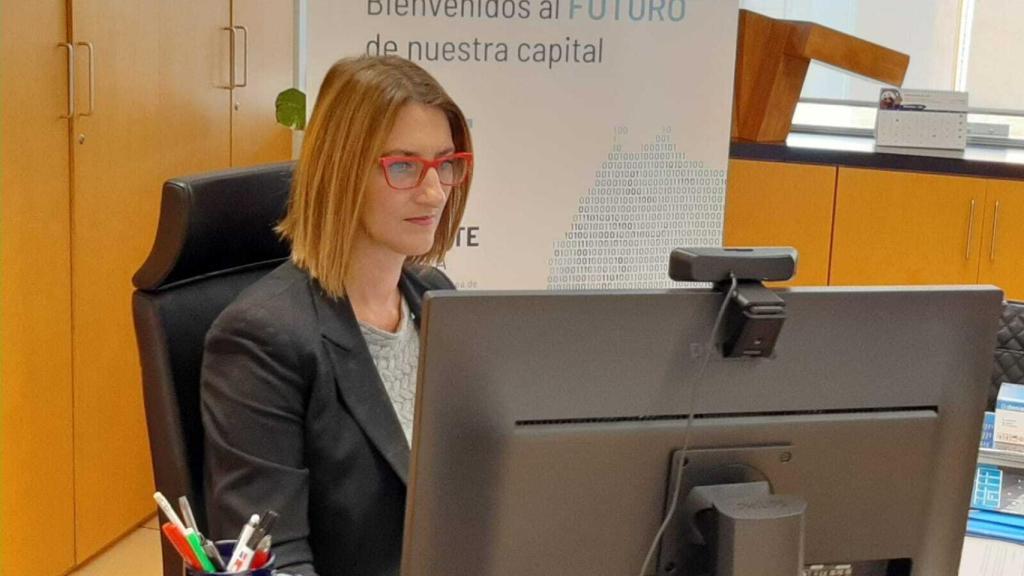 La concejal de Empleo y Desarrollo, Mari Carmen de España.