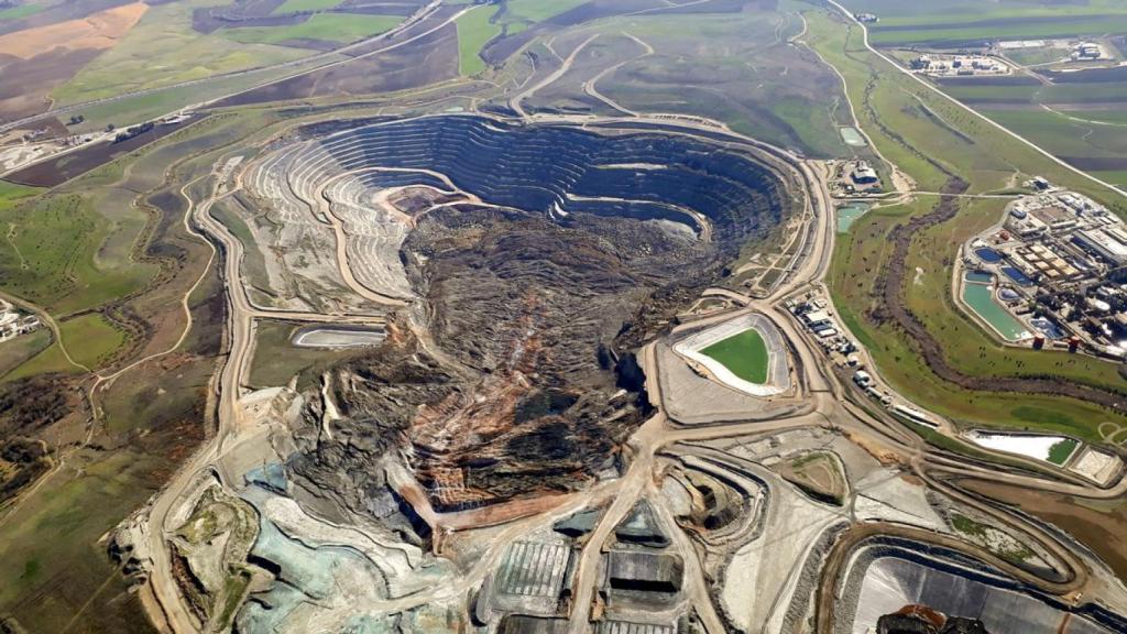 Mina de cobre Las Cruces, en Sevilla.