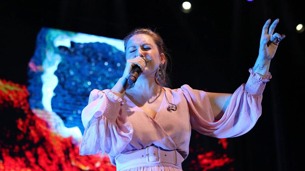 Imagen de archivo de un concierto de Niña Pastori