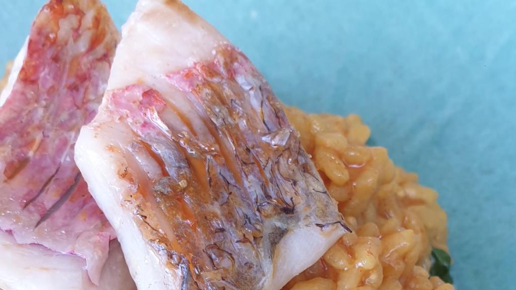 Uno de los arroces del menú Monastrell, de María José San Román.