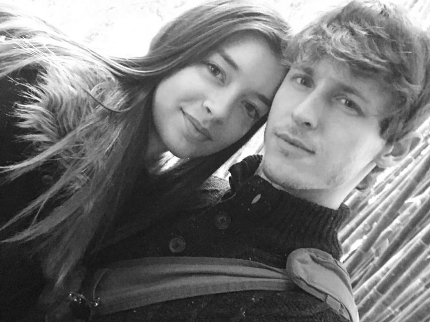 Nicolás Coronado y Natalia Moreno en una imagen de sus redes sociales.