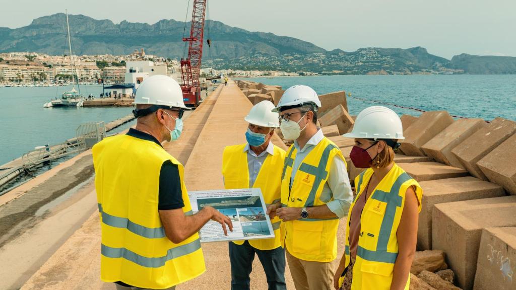 Las obras que ha visitado el conseller también tiene como objetivo cuidar el medioambiente.