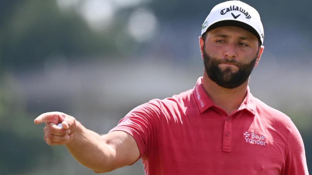 Jon Rahm, durante el PGA Tour Championship