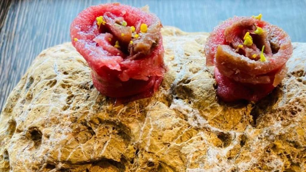 La Rosa de Atún es uno de los platos que incluye Rafa Soler en su menú.