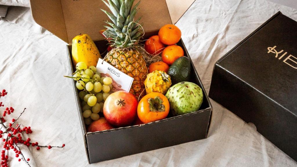 Imagen de uno de los pedidos a través de Kibus, en Málaga.