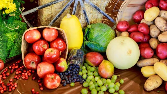 Verduras de temporada.
