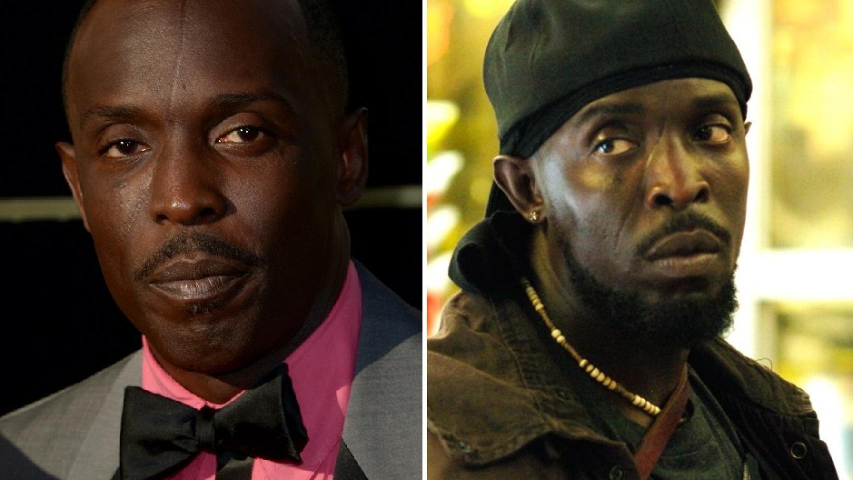 Michael K. Williams y el actor en su papel de Omar Little en la serie 'The Wire'.