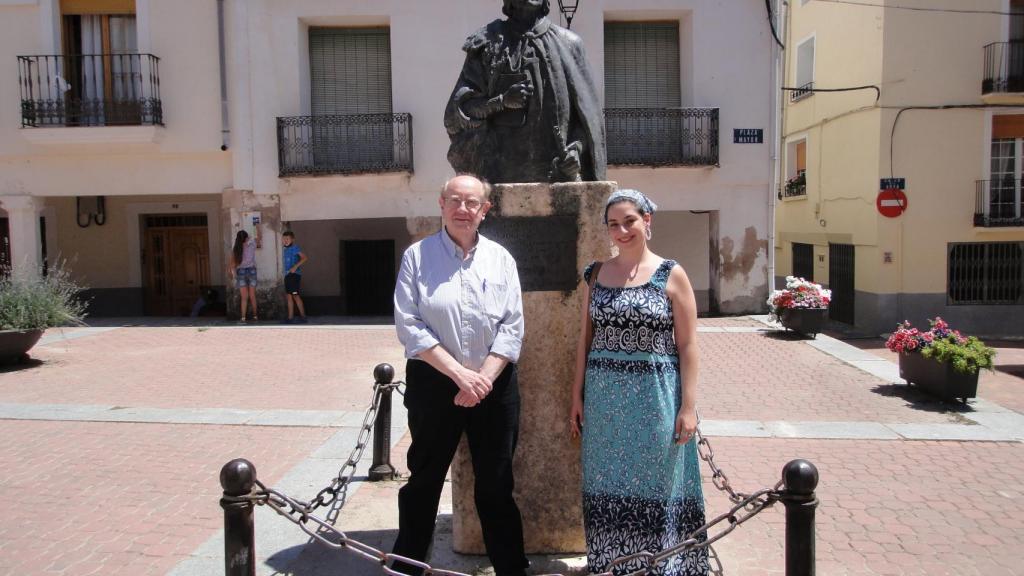 Isabel Nieto y Luis Segarra, locutores de radio