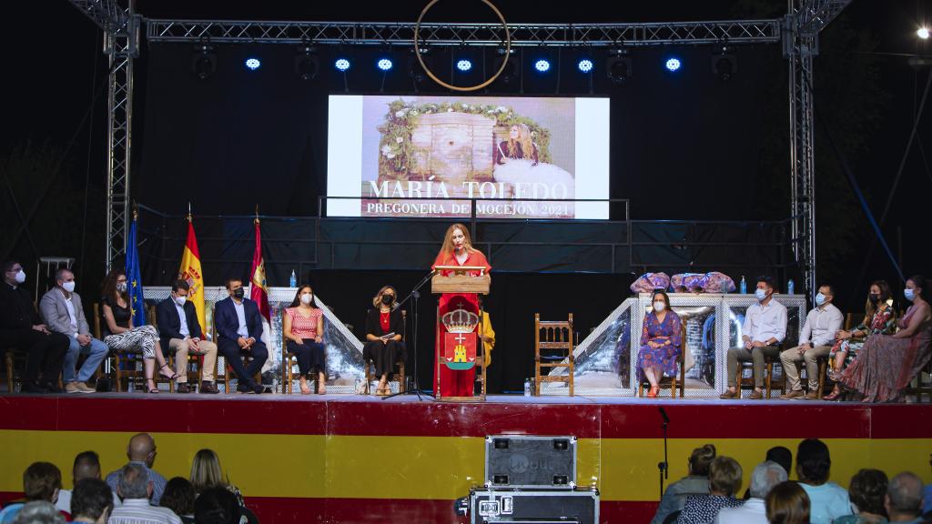 Pregón de María Toledo en Mocejón (Toledo)