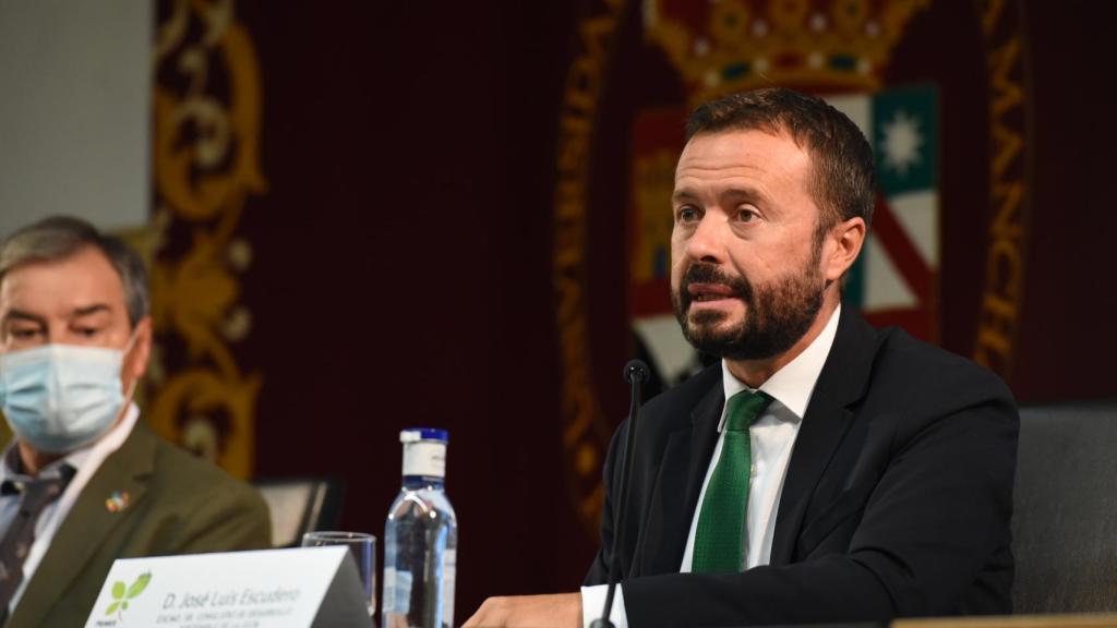 José Luis Escudero, consejero de Desarrollo Sostenible de Castilla-La Mancha.