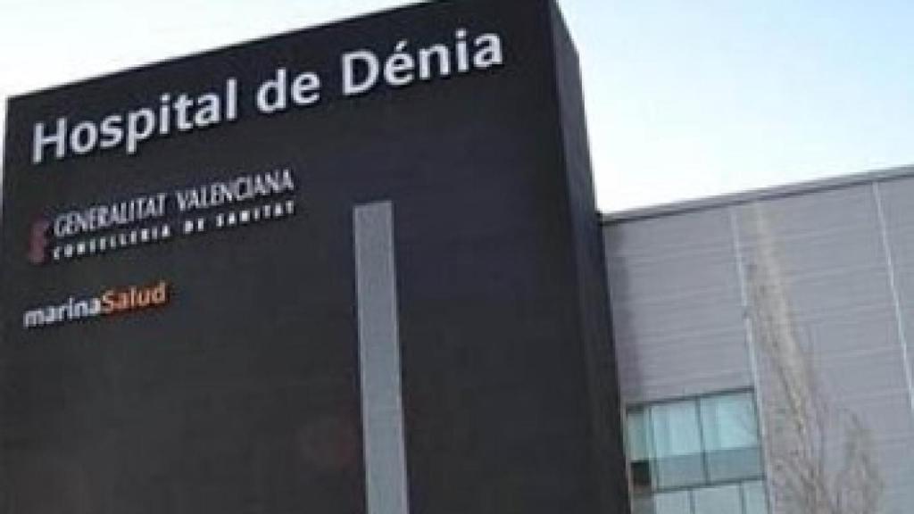 Fachada del Hospital de Dénia.