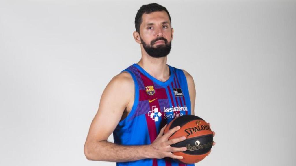 Nikola Mirotic, con el Barcelona