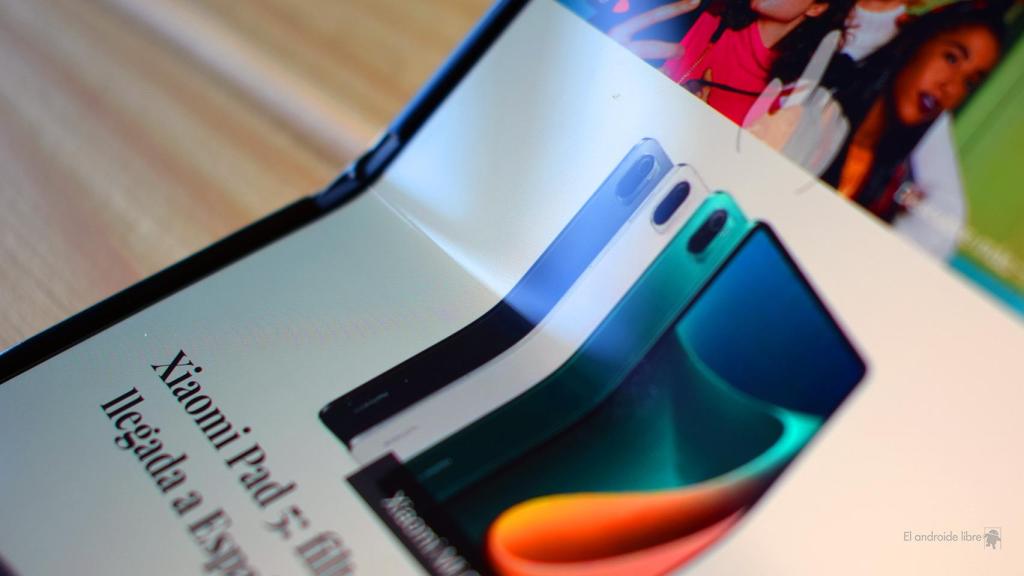 Pliegue en plegables de Samsung