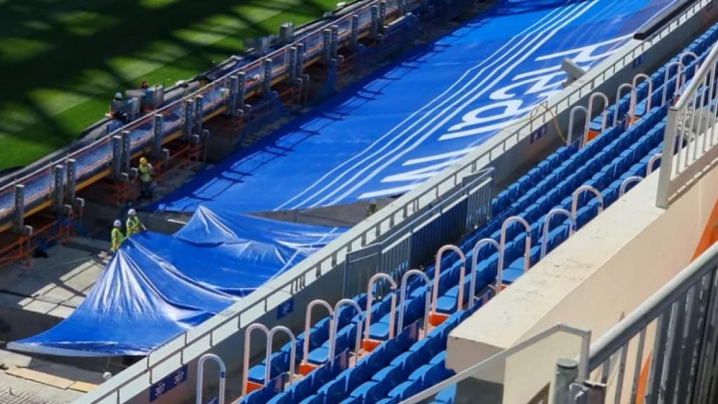 Lona del Santiago Bernabéu