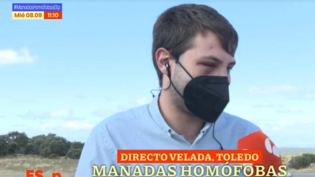 Miguel Ángel Berraco durante su intervención en 'Espejo Público'.