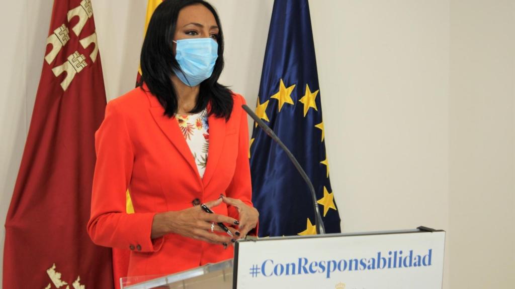La portavoz del Gobierno de Murcia, Valle Miguélez.