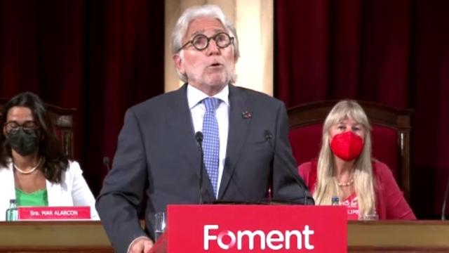 El presidente de Foment del Treball, Josep Sánchez Llibre.