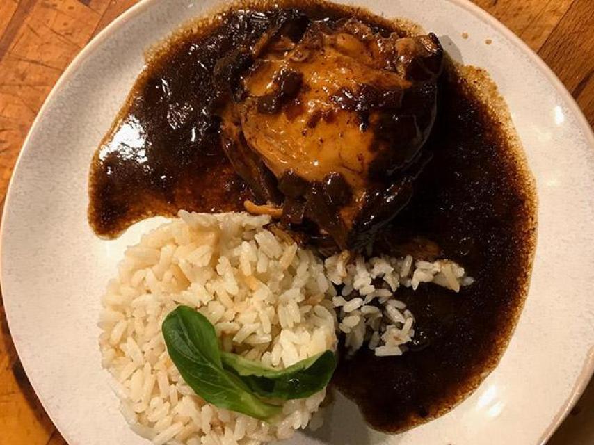 El pollo a la cerveza de María Jiménez.