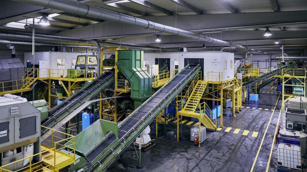 Planta de reciclado.