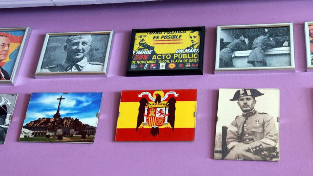 Una imagen de la decoración del bar de Eladio