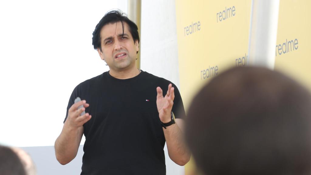 Madhav Sheth, CEO de realme para Europa.