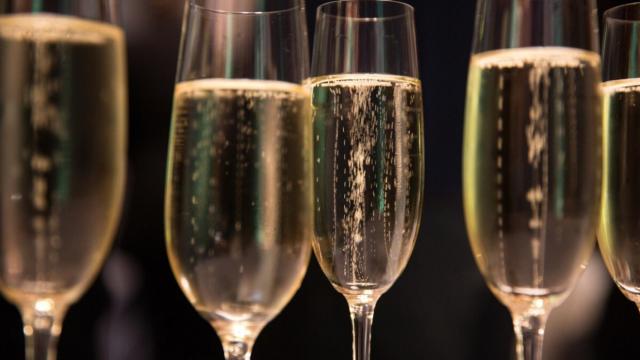 Espumas de champán.